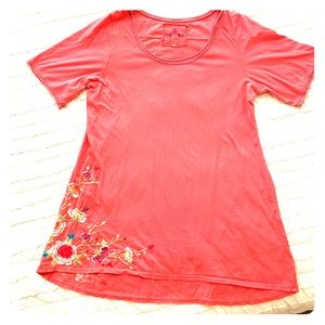 Johnny Was embroidered tunic